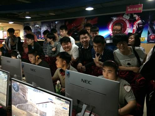 合的比賽中 合的比賽中